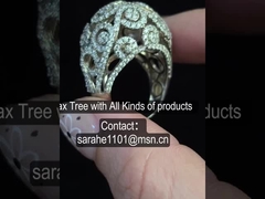 8.35 جرام زيركونيا مكعب حلقات خطوبة بيضاوية AAA 1.5 قيراط CZ حلقة سوليتير