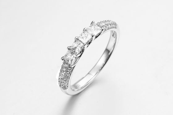 حلقات 2 بالجملة مجوهرات فاخرة للنساء حلقة حجر كريستال حجر مختلط الألوان الزركون الفتيات حلقة شراء حلقات بكميات كبيرة